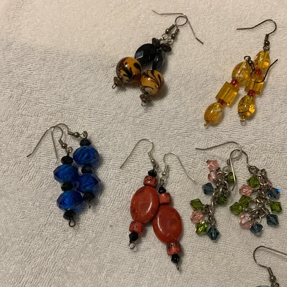 13 Pair Earrings Lot - Picture 3 of 4